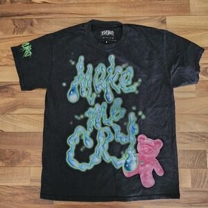 Ashnikko  Official Make Me Cry‎ T-shirt Large Double Sided Music Rap Hip Hop Pop